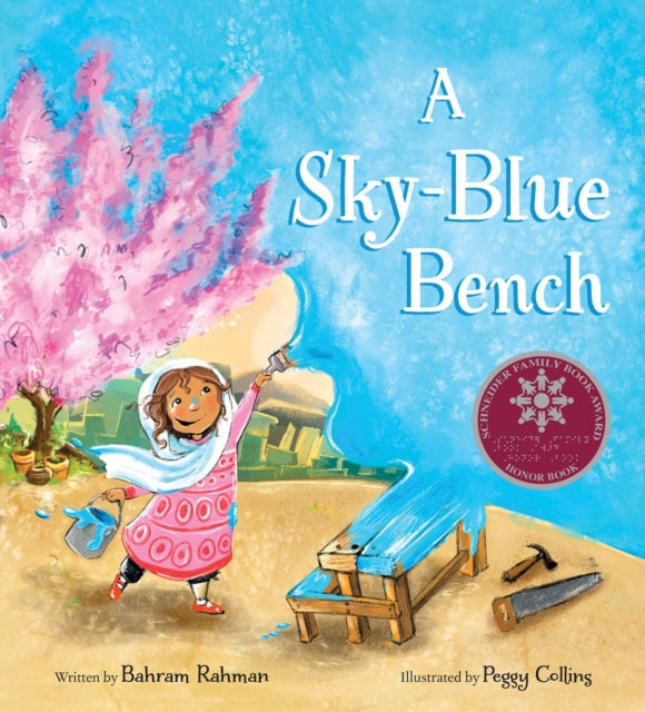 Book cover of: Sky-Blue Bench. By: Bahram Rahman