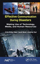 Book cover of: Effective Communication During Disasters. By: G. Bobby Kapur