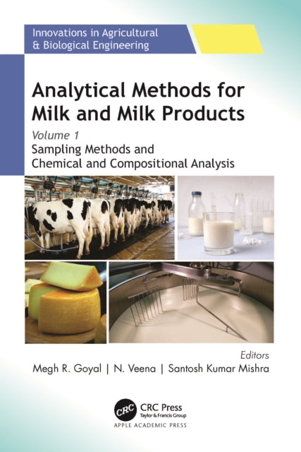 Book cover of: Analytical Methods for Milk and Milk Products. By: Megh R. Goyal