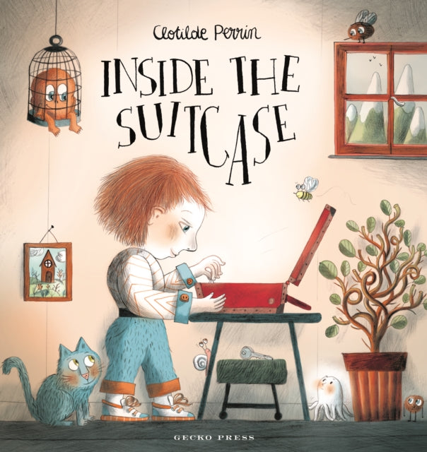Book cover of: Inside the Suitcase. By: Clotilde Perrin