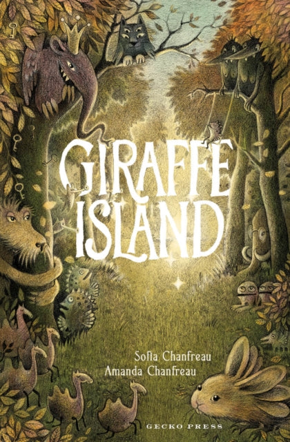 Book cover of: Giraffe Island. By: Sofia Chanfreau