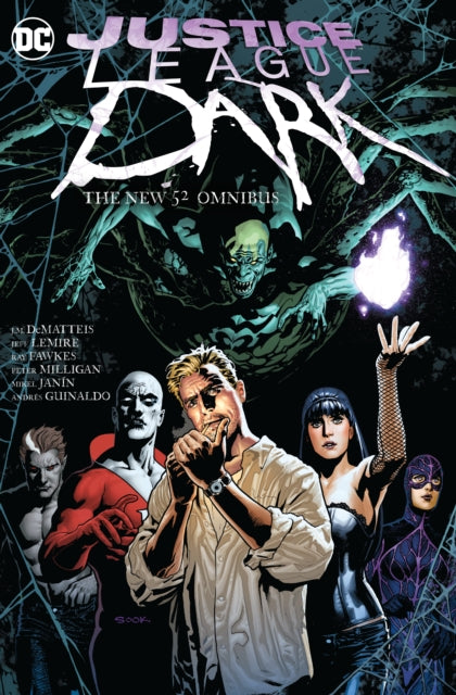 Book cover of: Justice League Dark: The New 52 Omnibus. By: Peter Milligan