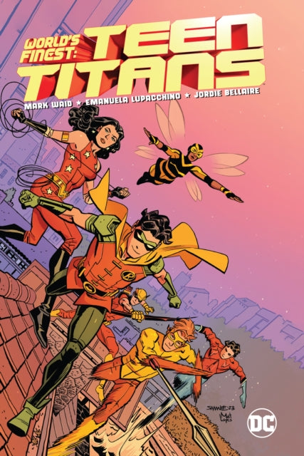 Book cover of: World's Finest: Teen Titans. By: Mark Waid