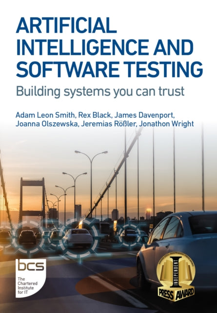 Book cover of: Artificial Intelligence and Software Testing. By: Adam Leon Smith