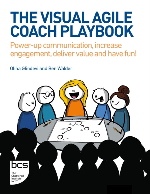 Book cover of: Visual Agile Coach Playbook. By: Olina Glindevi
