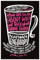 Book cover of: What We Talk About When We Talk About Anne Frank. By: Nathan Englander