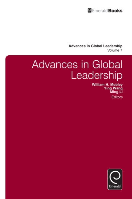 Book cover of: Advances in Global Leadership. By: William H. Mobley