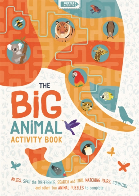 Book cover of: Big Animal Activity Book. By: Jean Claude