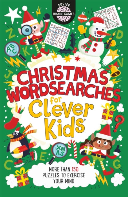 Book cover of: Christmas Wordsearches for Clever Kids®. By: Gareth Moore