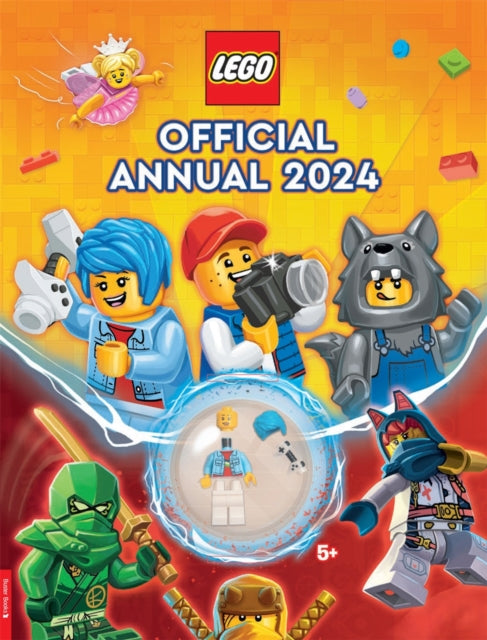 LEGO® Books: Official Annual 2024 (with gamer LEGO® minifigure) 9781780559483 LEGO®