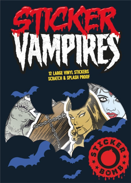 Book cover of: Sticker Vampires. By: Studio Rarekwai Staff