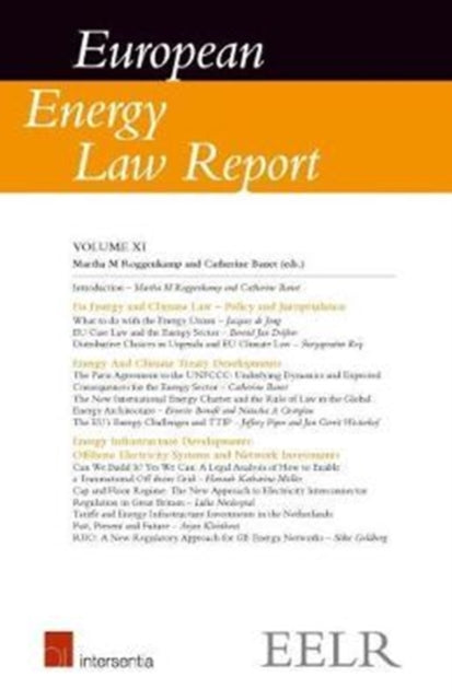 Book cover of: European Energy Law Report XI. By: Catherine Banet