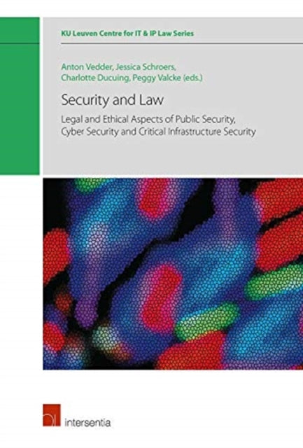 Book cover of: Security and Law. By: Schroers VEDDER