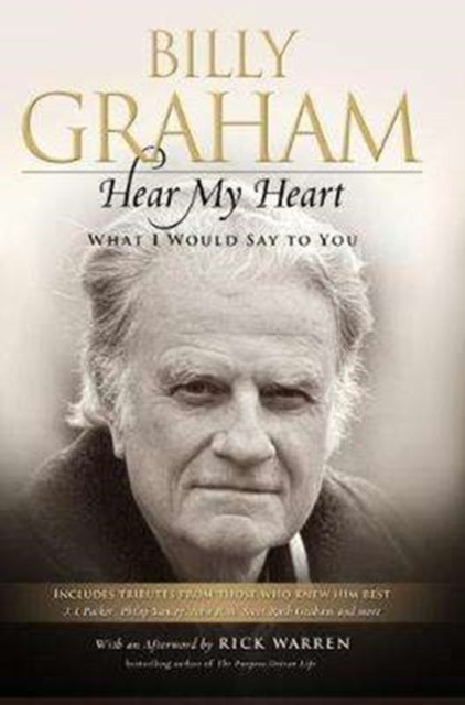 Book cover of: Hear My Heart. By: Billy Graham