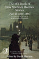 Book cover of: Mx Book of New Sherlock Holmes Stories Part II: 1890 to 1895. By: David Marcum