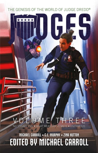 Book cover of: JUDGES Volume Three. By: Michael Carroll