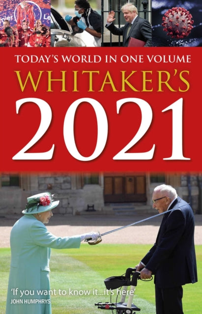 Book cover of: Whitaker's 2021. By: Whitaker's Almanack