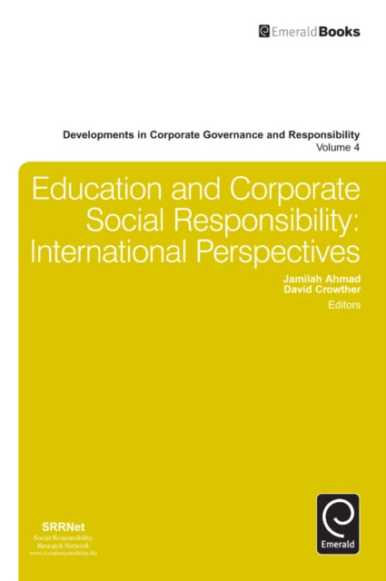 Book cover of: Education and Corporate Social Responsibility
