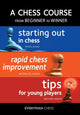 Book cover of: Chess Course, from Beginner to Winner. By: Byron Jacobs