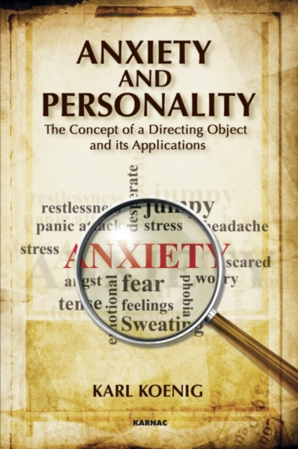 Book cover of: Anxiety and Personality. By: Karl Koenig
