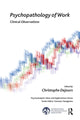 Book cover of: Psychopathology of Work. By: Christophe Dejours