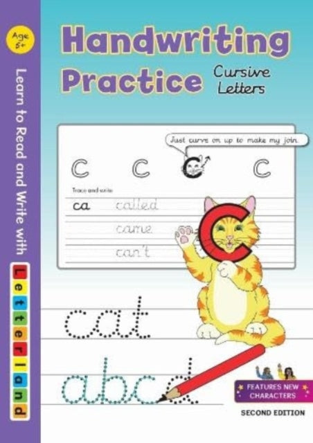 Book cover of: Handwriting Practice - Cursive Letters