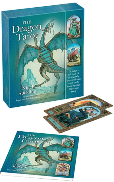 Book cover of: Dragon Tarot. By: Nigel Suckling