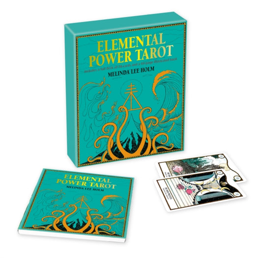 Book cover of: Elemental Power Tarot. By: Melinda Lee Holm