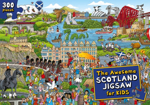 The Awesome Scotland Jigsaw for Kids: 300 piece puzzle