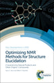Book cover of: Optimizing NMR Methods for Structure Elucidation. By: Darcy C. Burns