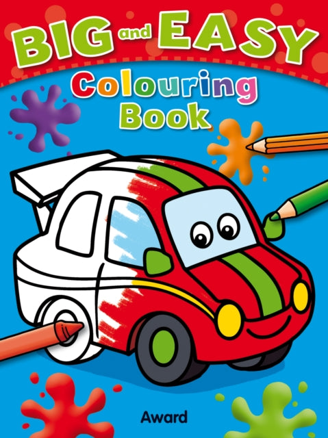 Book cover of: Big & Easy Colouring Books: Car. By: AWARD