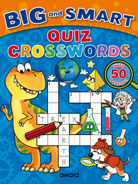 Book cover of: Big and Smart Quiz Crosswords. By: Sophie Giles