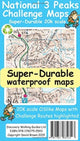 Book cover of: National 3 Peaks Challenge Maps