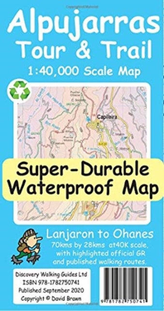 Book cover of: Alpujarras Tour and Trail Map