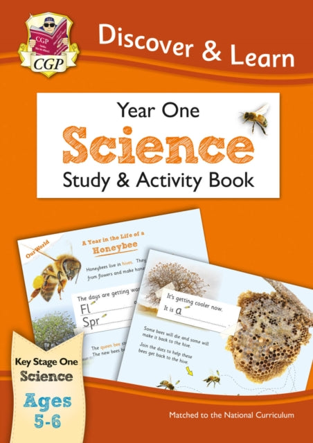 KS1 Science Year 1 Discover & Learn: Study & Activity Book 9781782944768 CGP Books