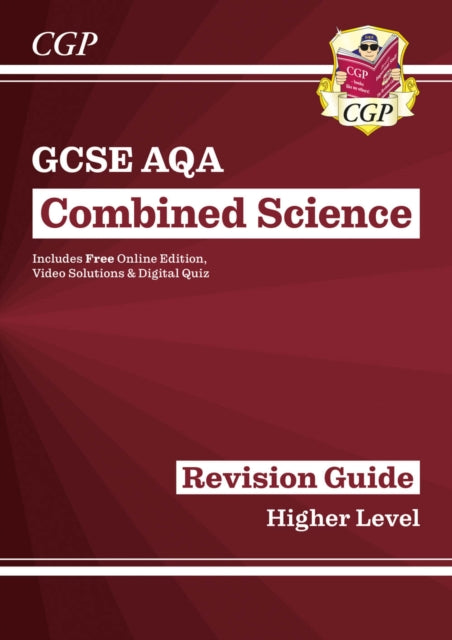 New GCSE Combined Science AQA Higher Revision Guide with CGP RevisionHub