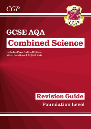 New GCSE Combined Science AQA Foundation Revision Guide with CGP RevisionHub