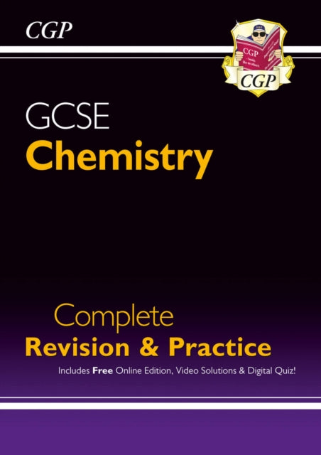 Book cover of: GCSE Chemistry Complete Revision & Practice includes Online Ed, Videos & Quizzes