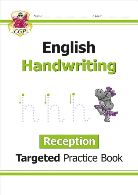 Book cover of: Reception English Handwriting Targeted Practice Book