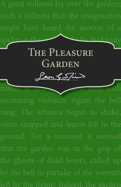 Book cover of: Pleasure Garden. By: Leon Garfield