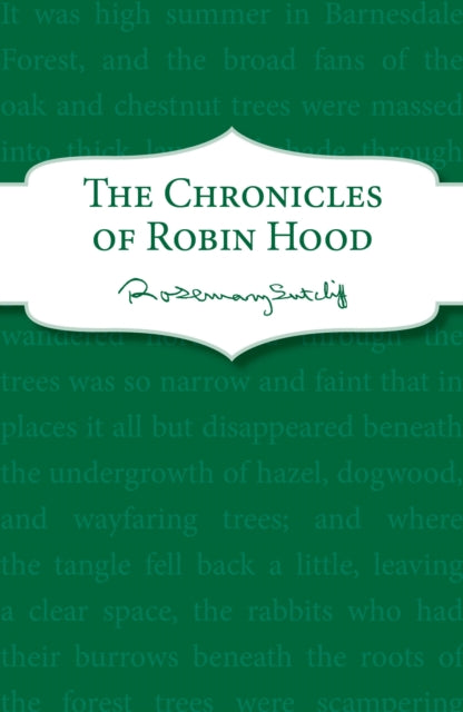 Book cover of: Chronicles of Robin Hood. By: Rosemary Sutcliff