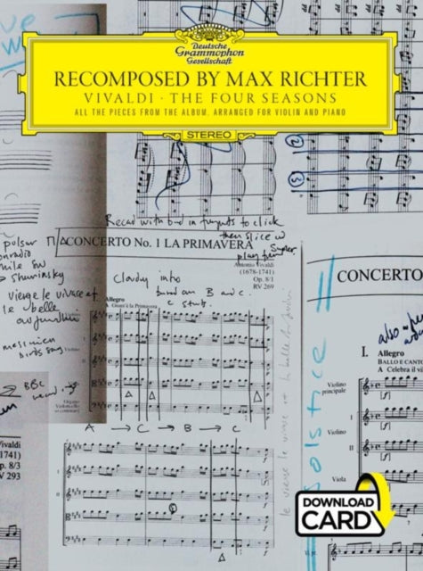 Book cover of: Recomposed By Max Richter - Vivaldi. By: Antonio Vivaldi