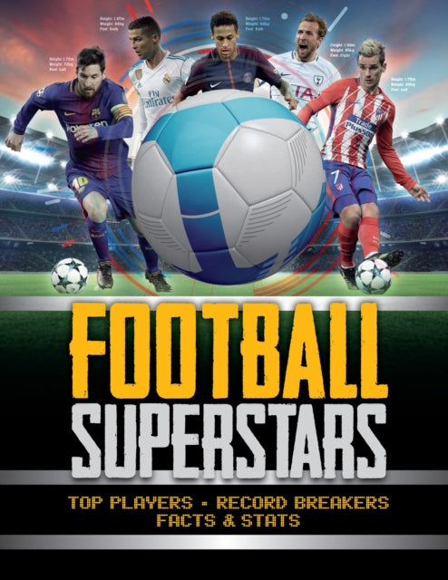 Book cover of: Football Superstars. By: Emily Stead