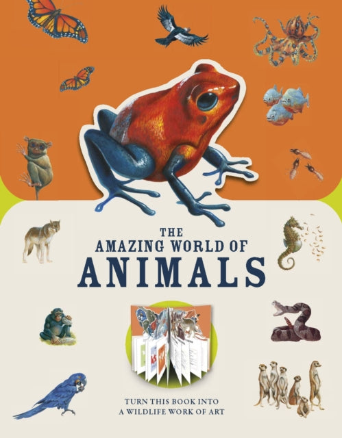 Book cover of: Paperscapes: The Amazing World of Animals. By: Moira Butterfield