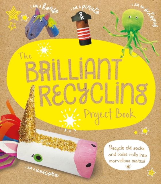 Book cover of: Brilliant Recycling Project Book. By: Sarah Stanford