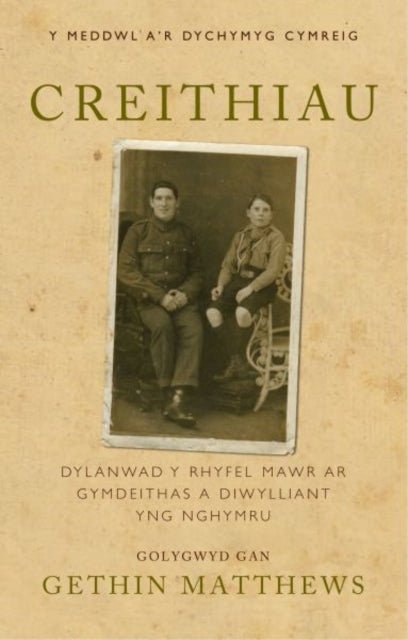 Book cover of: Creithiau. By: Gethin Matthews