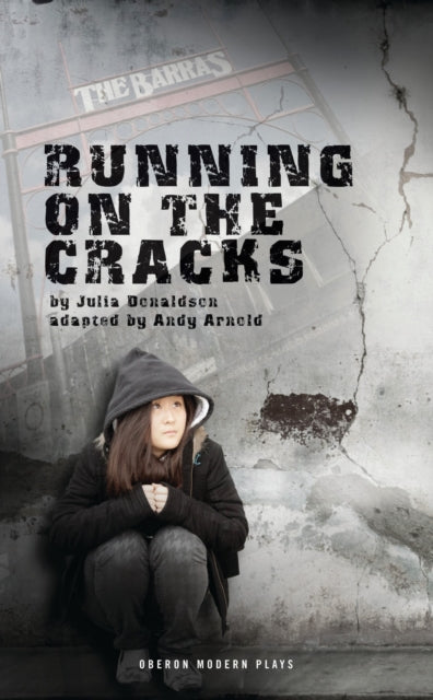 Book cover of: Running on the Cracks. By: Julia Donaldson