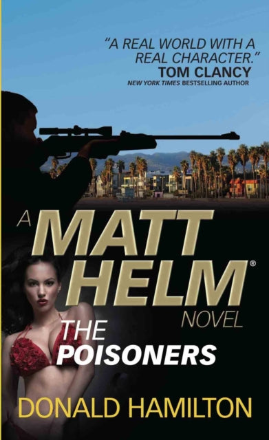 Book cover of: Matt Helm - The Poisoners. By: Donald Hamilton