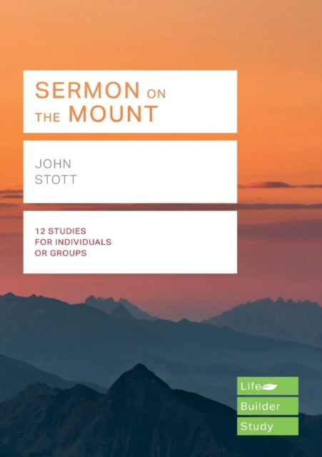 Book cover of: Sermon on the Mount (Lifebuilder Study Guides)