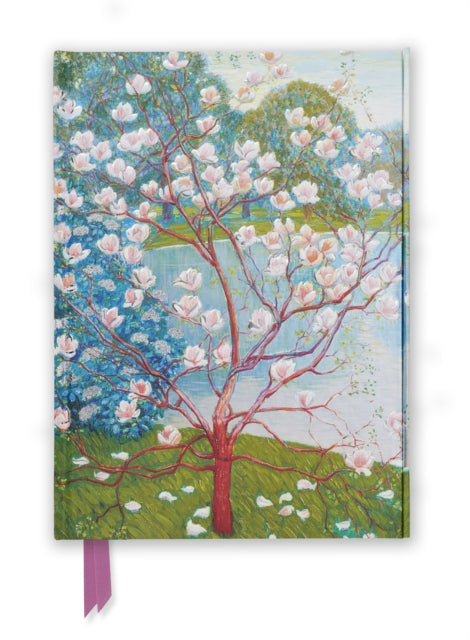 Book cover of: Wilhelm List: Magnolia Tree (Foiled Journal). By: Flame Tree Publishing Staff
